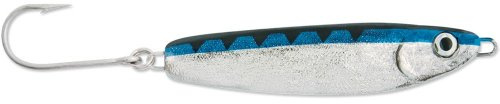 Luhr Jensen Crippled Herring 2oz. Chrome/Neon Blue Stainless Steel