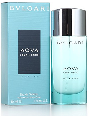 Bvlgari Aqua Marine Eau De Toilette Spray for Men, 1 Ounce