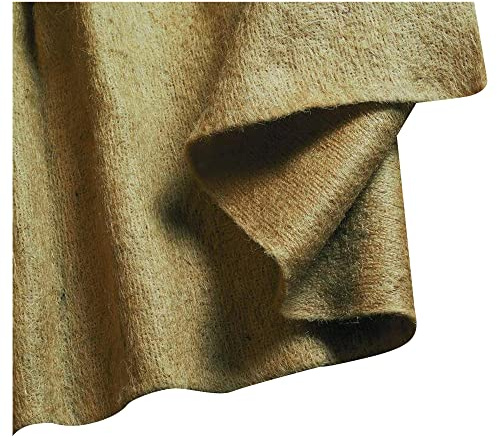 NOOR Jutevlies Bewässerungsvlies 0,5x1,5 m Jutegewebe 250 g/m² | Winterschutz für Topf- und Kübelpflanzen - 100% Naturmaterial - Frostschutz Unkrautschutz individuell zuschneidbar