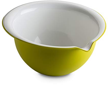 Omada Design Mélangeur 25x23,5x13 cm, 2 lt, intérieur blanc et extérieur coloré, en plastique antibactérien, Sanaliving Line