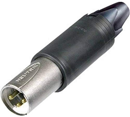 Neutrik NC3FM-C-B XLR Kabelstecker, Unisex, 3-polig, schwarz
