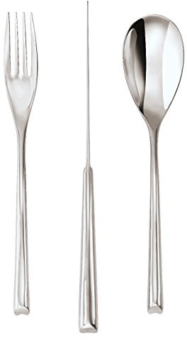 Servizio 72 Pezzi Monoblocco H-Art Inox