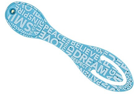 Flexilight Leselicht (Blue Words) | hellblau | 2 in 1 Leselampe & Lesezeichen | LED Leselicht | Geschenk für Leser, Buchliebhaber | Deutsche Ausgabe: Extra hell und super-flexibel