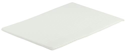 500 SANISMART Patientenservietten | Einmalservietten 33 x 45 cm | Hoch absorbierend, Tissue/PE | Erhältlich in Weiß oder Schwarz