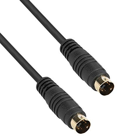 mumbi 08667- Cable S-Video (cable macho a macho de 2,00 m)