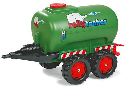 Rolly Toys Tankanhänger (rollyTanker Fassanhänger; Groß; Stabil; mit Auslaufhahn; max. Befüllung 30 l) 122653