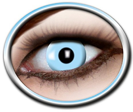 Eyecatcher Motivlinsen - farbige 3-Monats-Kontaktlinsen - ice blue m13