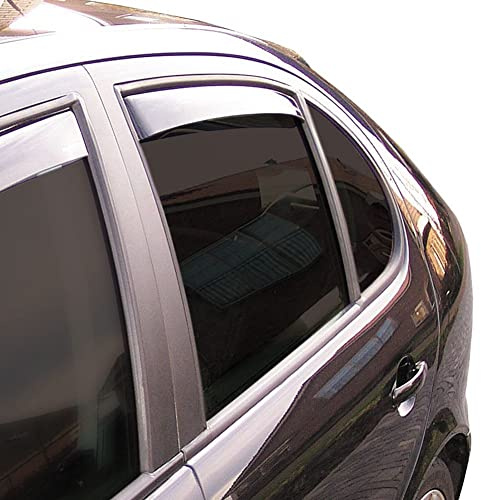 ClimAir Windabweiser Master Schwarz (Hinten) passgenau