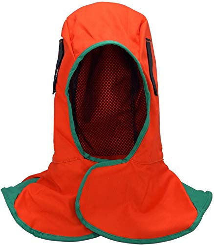 RIVERWELD Welding Hood Flame Retardant Fabric for Welders Match Welding Helmet Orange Colour Work Safety Equipment Gear Head Protection