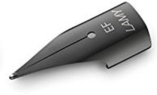 LAMY Z 50 Feder 888 - Ersatzfeder aus verchromtem Edelstahl in der Farbe Schwarz - Federstärke EF, 1 Stück (1er Pack)