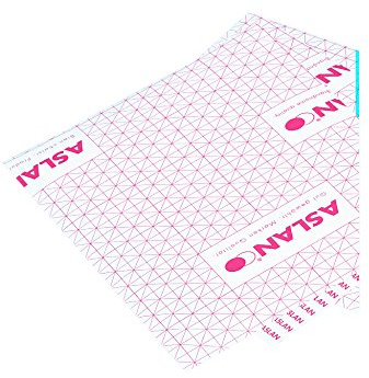 Rayher Hobby 2304300 Doppelseitige Klebefolie, 20,5 x 30 cm, 0,07 mm stark
