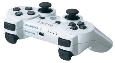 Manette PS3 Dual Shock 3 - blanche