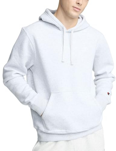 Champion Powerblend Fleece Hoodie Sudadera con Capucha Hombre (Pack de 1)
