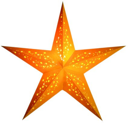 Windworks 303181 papierstern,leuchtstern mia yellow