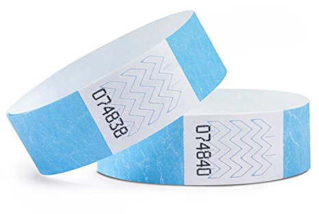 linie zwo ®, 100 Stück Einlassbänder 19 x 254 mm, Babyblau