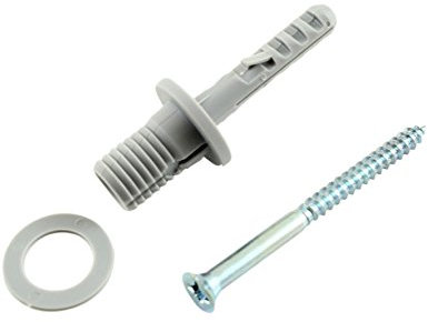 Fischer Treppenstufenbefestigung/Stufendübel/Treppendübel TBB (20 Stück) incl. Schraube & Dichtung