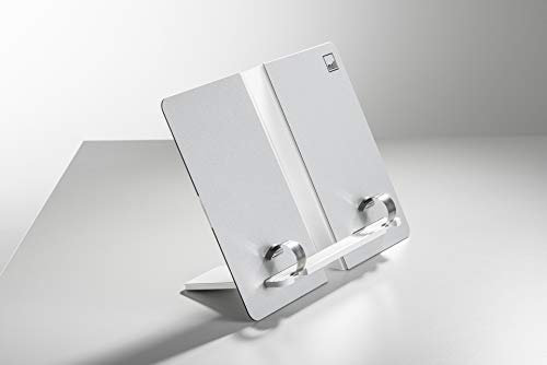 moll Design-Buchstütze für Kinderschreibtisch | faltbar & stabil mit integrierten Klammern | ergonomische Leseposition | ideal für Schulkinder | langlebig & hochwertig | Made in Germany