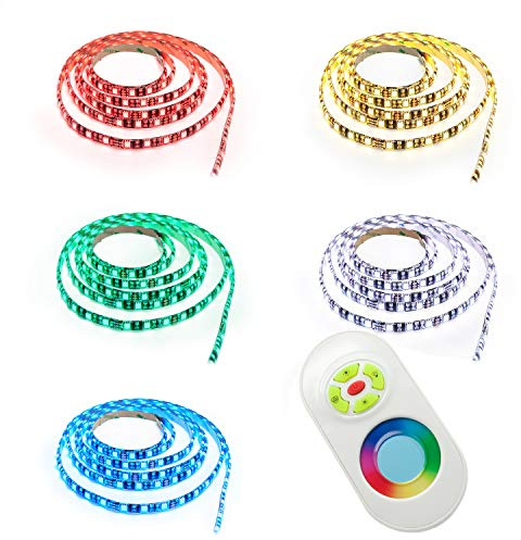 15 Meter LED Strip RGB (Mehrfarbig) LED Band mit 900 SMD 5050 LEDs Komplett Set mit Netzteil+ Controller+ Touch Fernbedienung IP65 wasserabweisend …