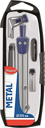 Maped - Astuccio con Compasso e Accessori (5 pezzi)
