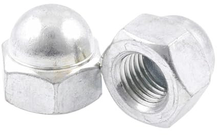 Hutmutter M12 x 1.5Chrom 2 Stück