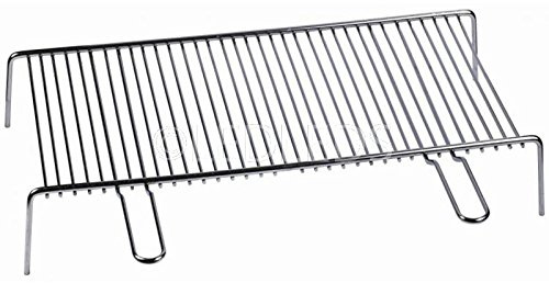 GRATICOLA SINGOLA 50x35cm per BARBECUE FORNACELLA CAMINO GRIGLIA in ACCIAIO