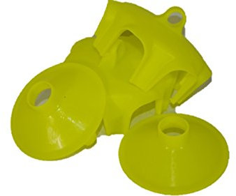 TAP-TRAP 8017020 Trap Tappo Trappola per INTITI E LUMACHE da Usare con I VASI在VETRO da CONSERVAZIONE Confezione da 2 Pezzi Repel-pesticidi, Yellow