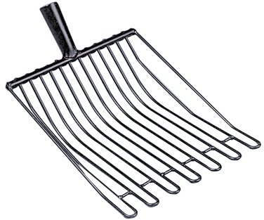 Kerbl Freund-Victoria Markengabel Kartoffel-Drahtgabel Forke 14 Zinken mit Dülle