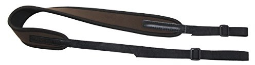 AKAH Gewehrriemen Universal NEOPREN mit Gurtband - Braun