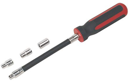 Sealey Vs063 flexibel slangklämma mutter drivrutin set 4 st 5 6 och 7 mm