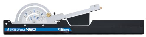 Shinwa Sokutei Circular Saw Führungsschiene [Free Winkel] Neo 45 cm (73161) (Japan Import)