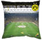 Borussia Dortmund, Cuscino Stadio, nero-giallo, 40x40
