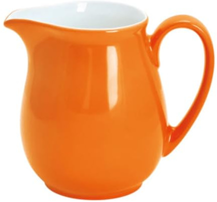 KAHLA 571003A72556C Pronto Colore Milchkännchen 0,25 l sunset orange|oranger Sahnegießer aus Porzellan