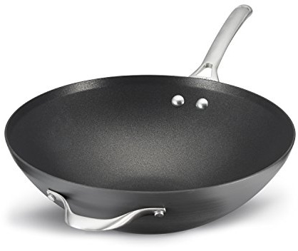 Calphalon Contemporary Nonstick 12-Inch Flat-Bottom Wok