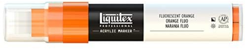 Liquitex Professional Wide Paint Marker, Fluorescent Orange