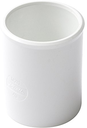 manchon pvc - femelle / femelle - diamètre 40 mm - nicoll m2hb - blanc | Raccord PVC blanc - Femelle Diamètre 40 mm - Nicoll