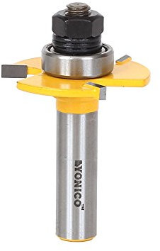 Yonico 14182 - Biscuit Joint Slot Cutter Router Bit, #20 Biscuit Slot Cutter - 1/2 Shank