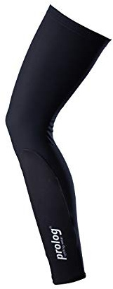 prolog cycling wear Beinling für Herbst/Winter innen angeraut, Thermoflausch Super Roubaix Wind- und wasserabweisend, atmungsaktiv, elastisch für Damen, Herren, Kinder in schwarz