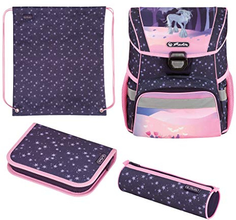 herlitz 50032433 Schulranzen Loop Plus Fantasy, 1 Stück