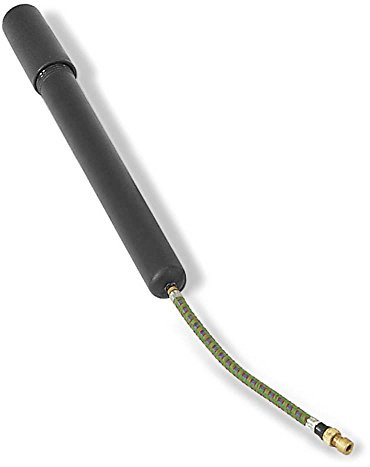 PUKY HP 25 Mini-Handpumpe | Kompakte Luftpumpe für Kinderfahrzeuge & Laufräder | Leistungsstarke Handpumpe für Reifen | Ideal für unterwegs | Tragbare Fahrradpumpe mit super Pumpleistung | schwarz