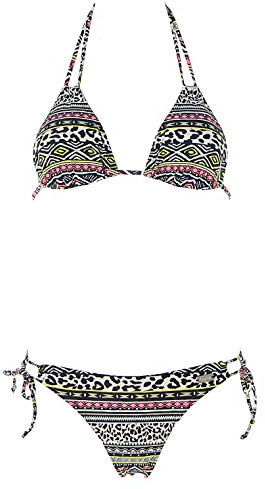 Buffalo Damen Triangel-Bikini, Buffalo Mit Doppelträgern