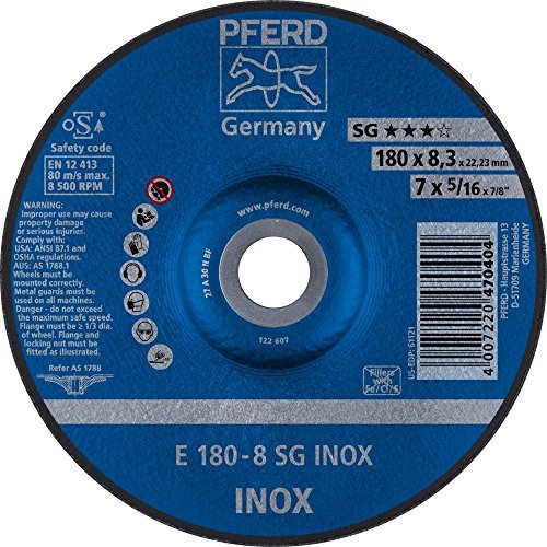 Pferd 62217832 Schruppscheibe E178-8 A30N SG-Inox