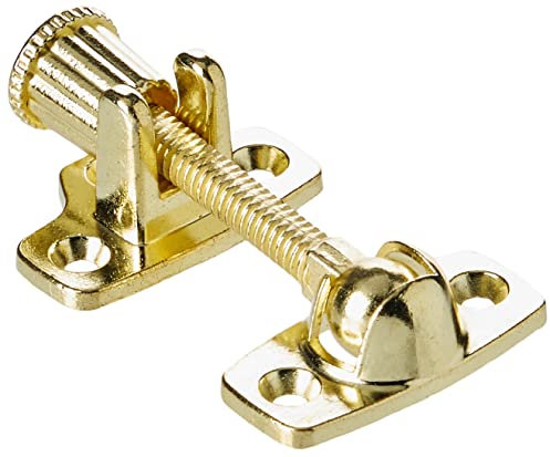 Merriway BH01890 Sash Window Fastener EB, Brass
