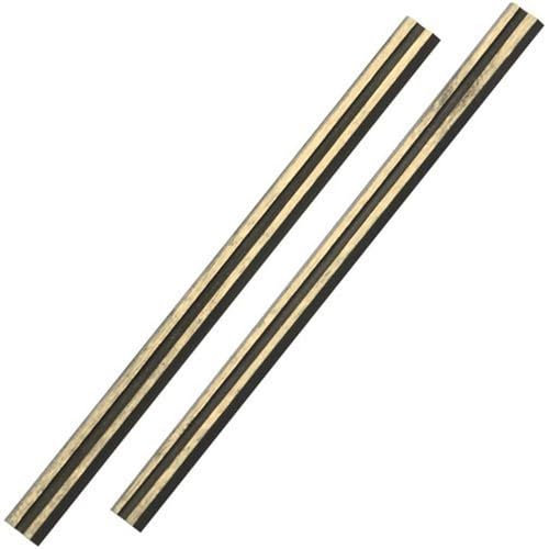 Silverline Tools 273237 Cuchillas de Carburo de Tungsteno para Cepillos Eléctricos, 80 mm x 5.5 mm x 1.1 mm, Caja de 2