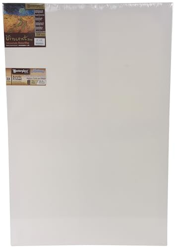 Masterpiece Artist Canvas 41057 Vincent PRO 7/8 Deep, 24 x 36, Cotton 10.5oz - 3X - Monterey Most Popular