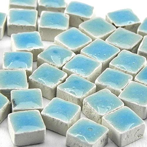 ALEA Mosaic Mini Mosaïque (5x5x3mm), 1000 tesselles, Turquoise Pastel, WB05