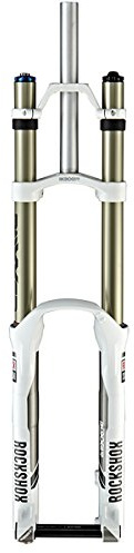 Rock Shox - BoXXer World Cup SoloAir 200 Maxle DH Caricatore Nero DH RC, Alum Str 1 1/8 (include corone alte e corte)