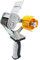 Packbandabroller mit Sicherheitsvorrichtung | Sicherheits-Handabroller | Für Klebeband mit 3-Zoll-Kern, max. 50 mm Breite | Profi-Qualität