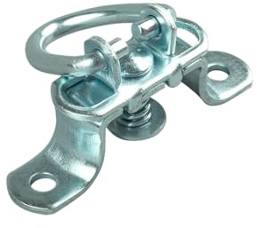LYSEL Drehverschluss umklappbar, verzinkt, (BxHxL) 15x15x66mm in grau (10 Stück)
