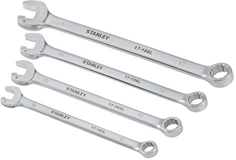 Stanley ringnyckel set med nyckelfunktion 4-tlg.