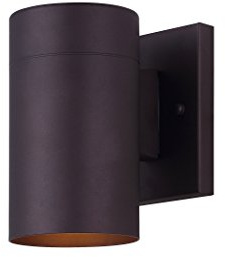 Canarm Nightsky 1-Light Outdoor Lantern, Bronze Wall Light with Easy Install, Dark Sky Approved, Durable Wet-Rated Outdoor Lighting